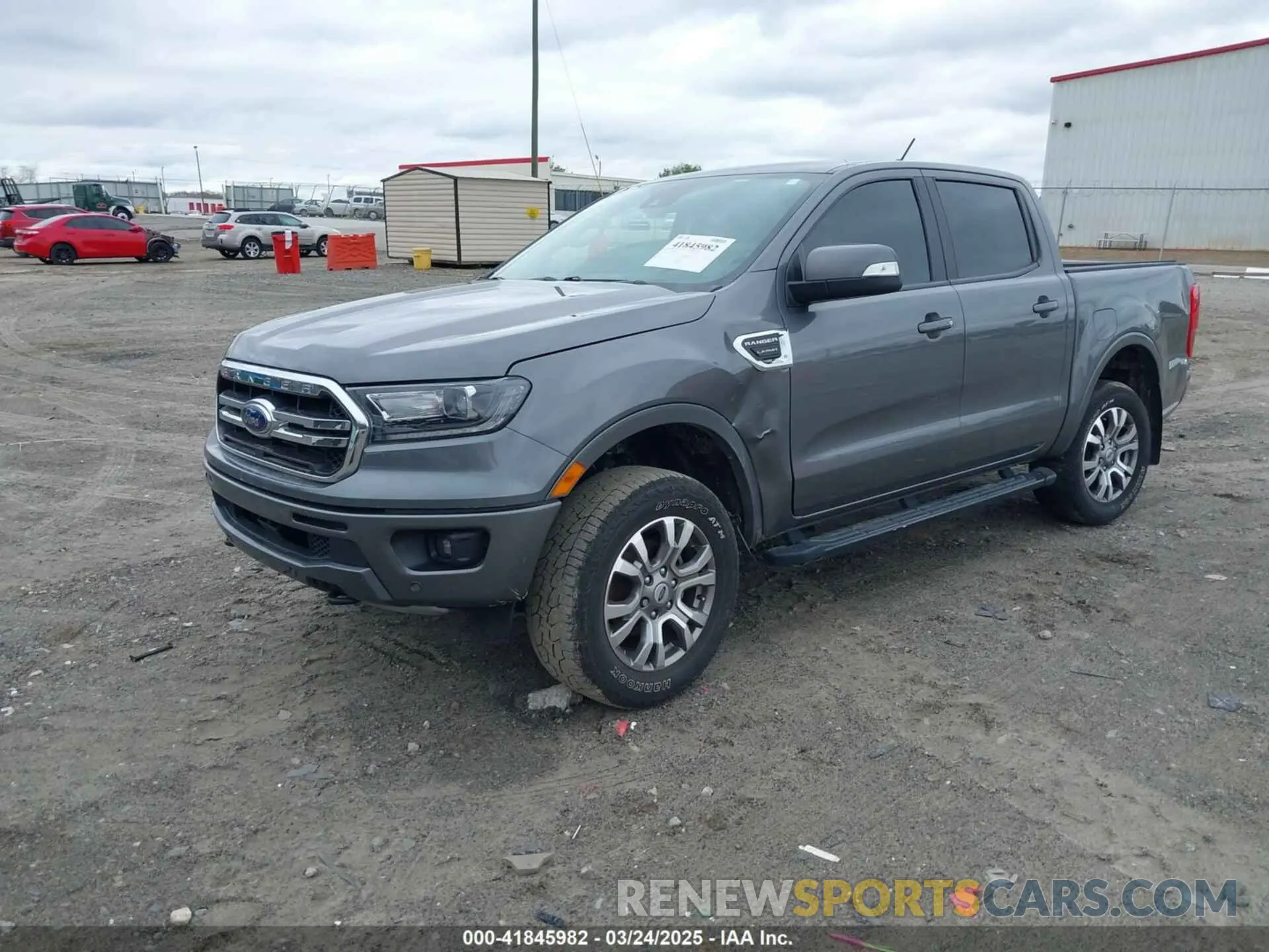 2 fotografías del automóvil dañado 1FTER4FH0NLD19226 FORD RANGER 2022
