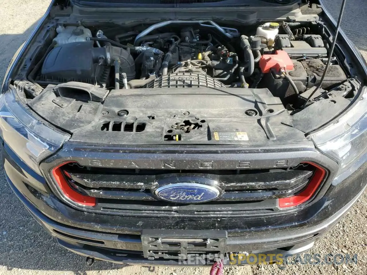 11 fotografías del automóvil dañado 1FTER4FH1NLD05299 FORD RANGER 2022
