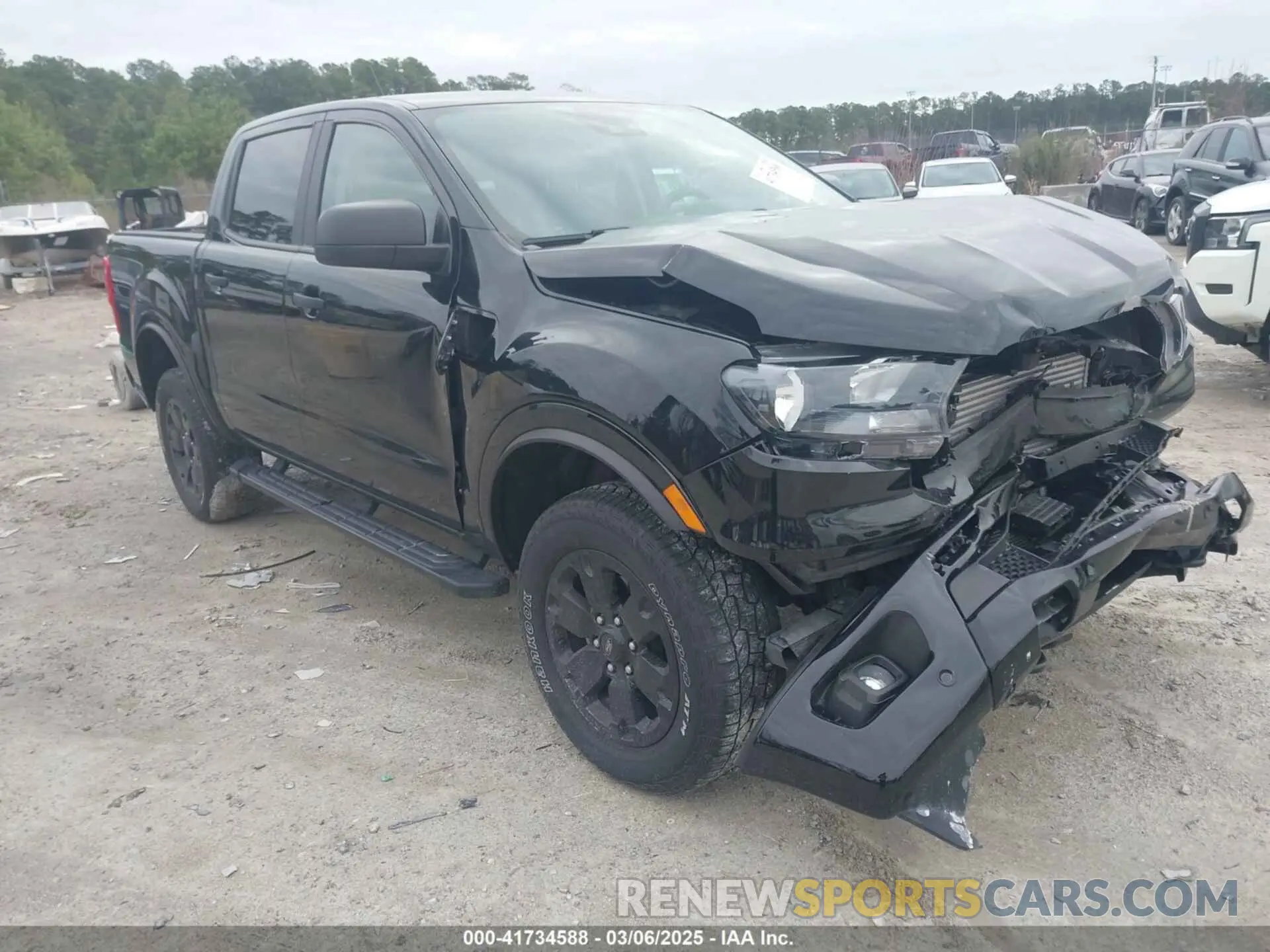 1 fotografías del automóvil dañado 1FTER4FH1NLD54860 FORD RANGER 2022