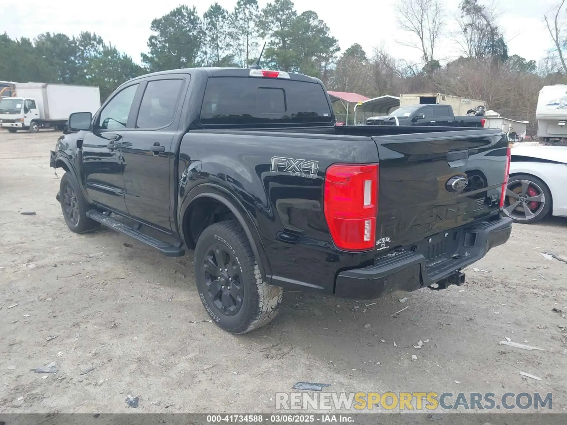 3 fotografías del automóvil dañado 1FTER4FH1NLD54860 FORD RANGER 2022