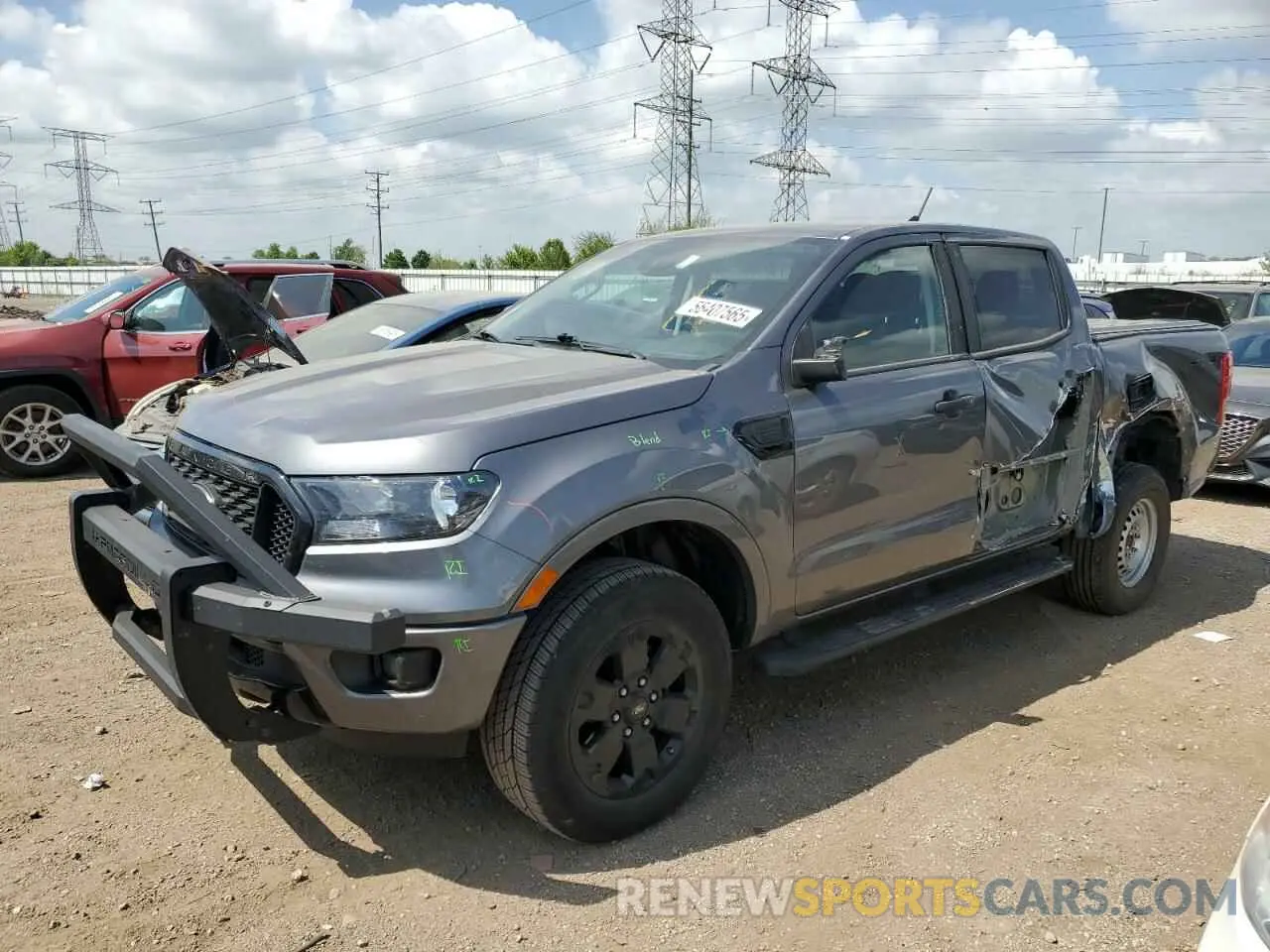 1 fotografías del automóvil dañado 1FTER4FH2NLD13816 FORD RANGER 2022