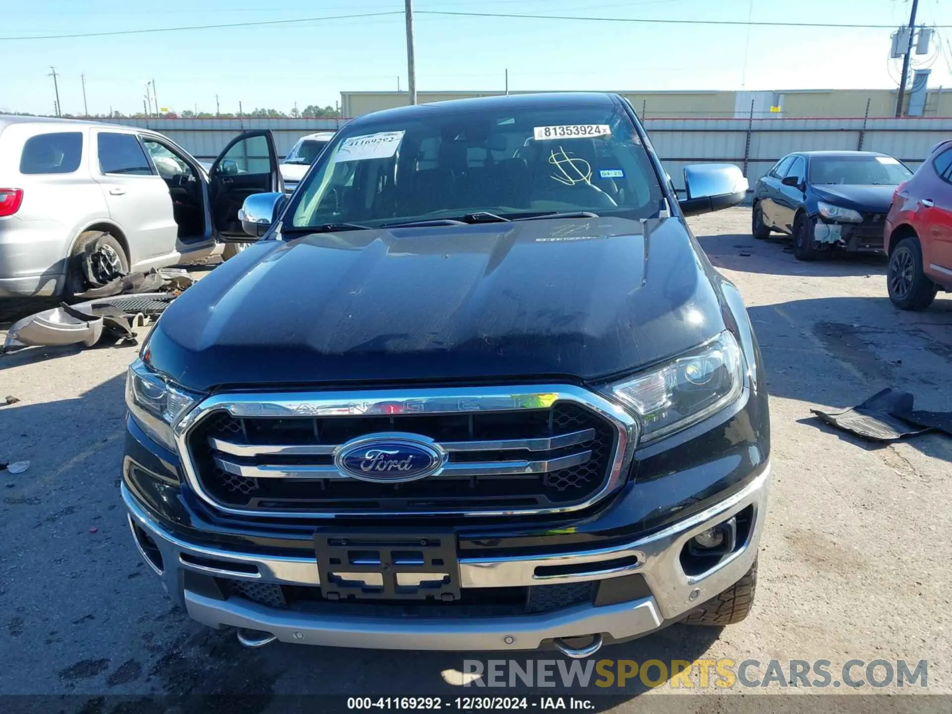12 fotografías del automóvil dañado 1FTER4FH2NLD15937 FORD RANGER 2022