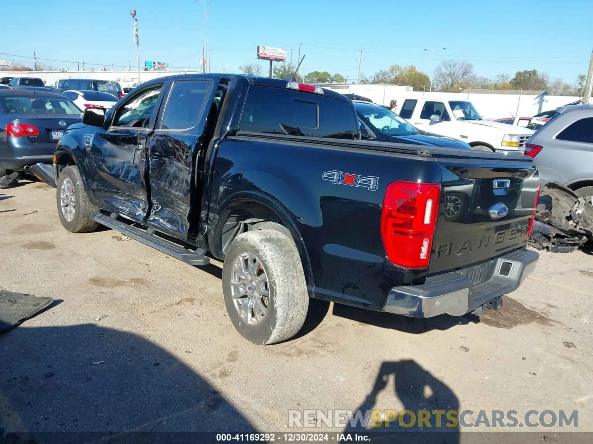 3 fotografías del automóvil dañado 1FTER4FH2NLD15937 FORD RANGER 2022