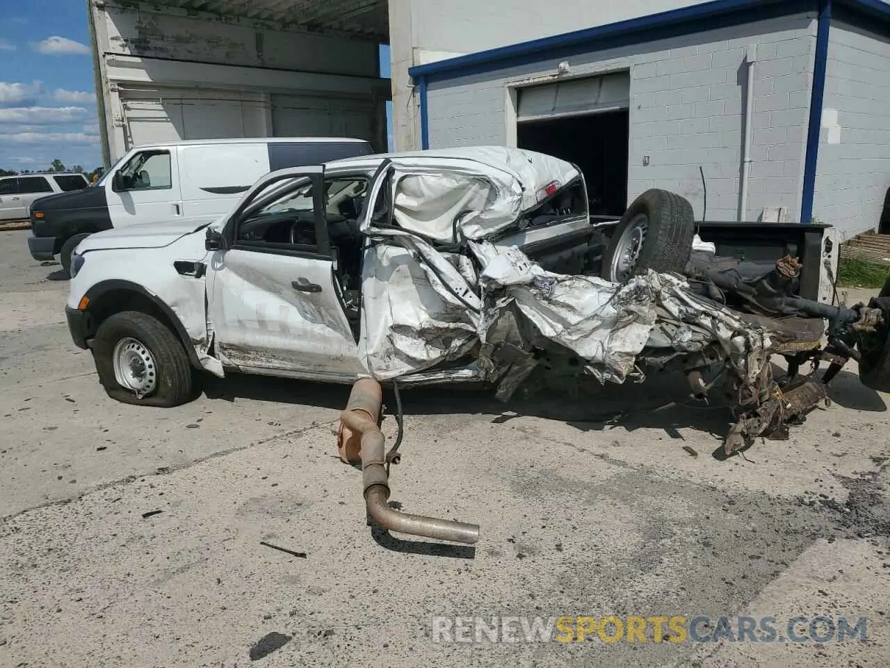 2 fotografías del automóvil dañado 1FTER4FH2NLD22886 FORD RANGER 2022
