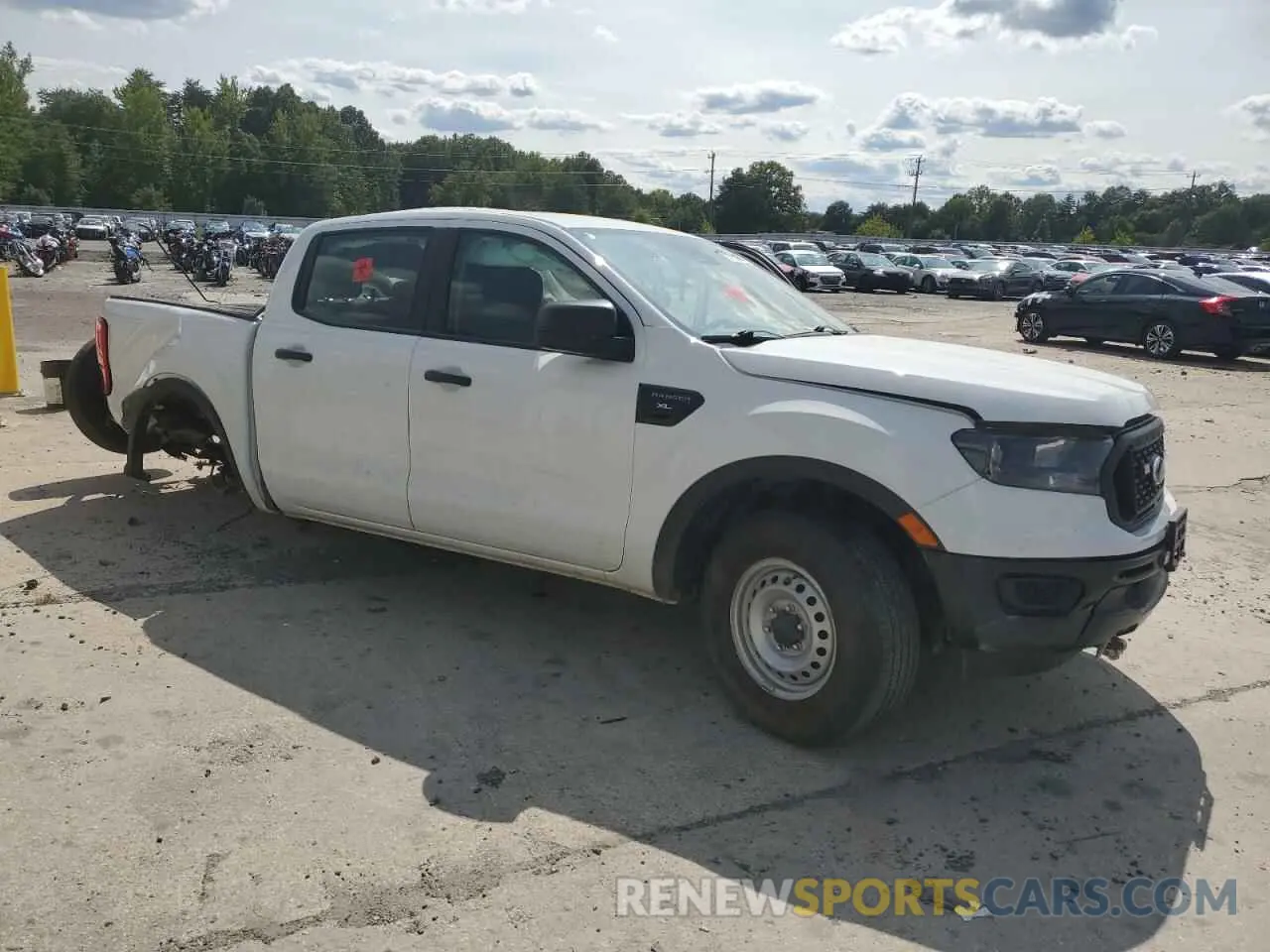 4 fotografías del automóvil dañado 1FTER4FH2NLD22886 FORD RANGER 2022
