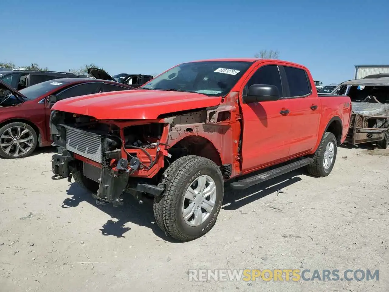 1 fotografías del automóvil dañado 1FTER4FH3NLD28261 FORD RANGER 2022