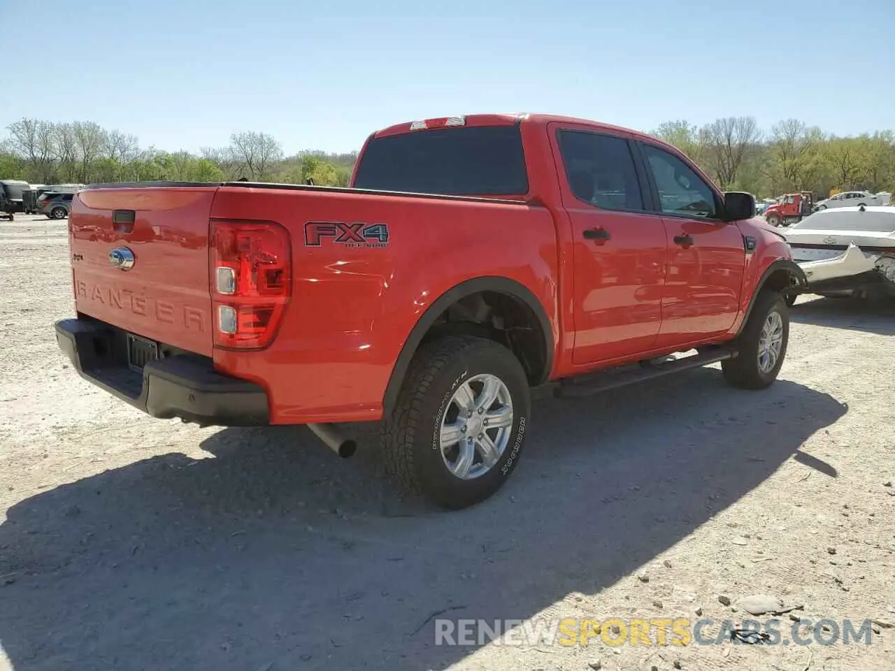 3 fotografías del automóvil dañado 1FTER4FH3NLD28261 FORD RANGER 2022