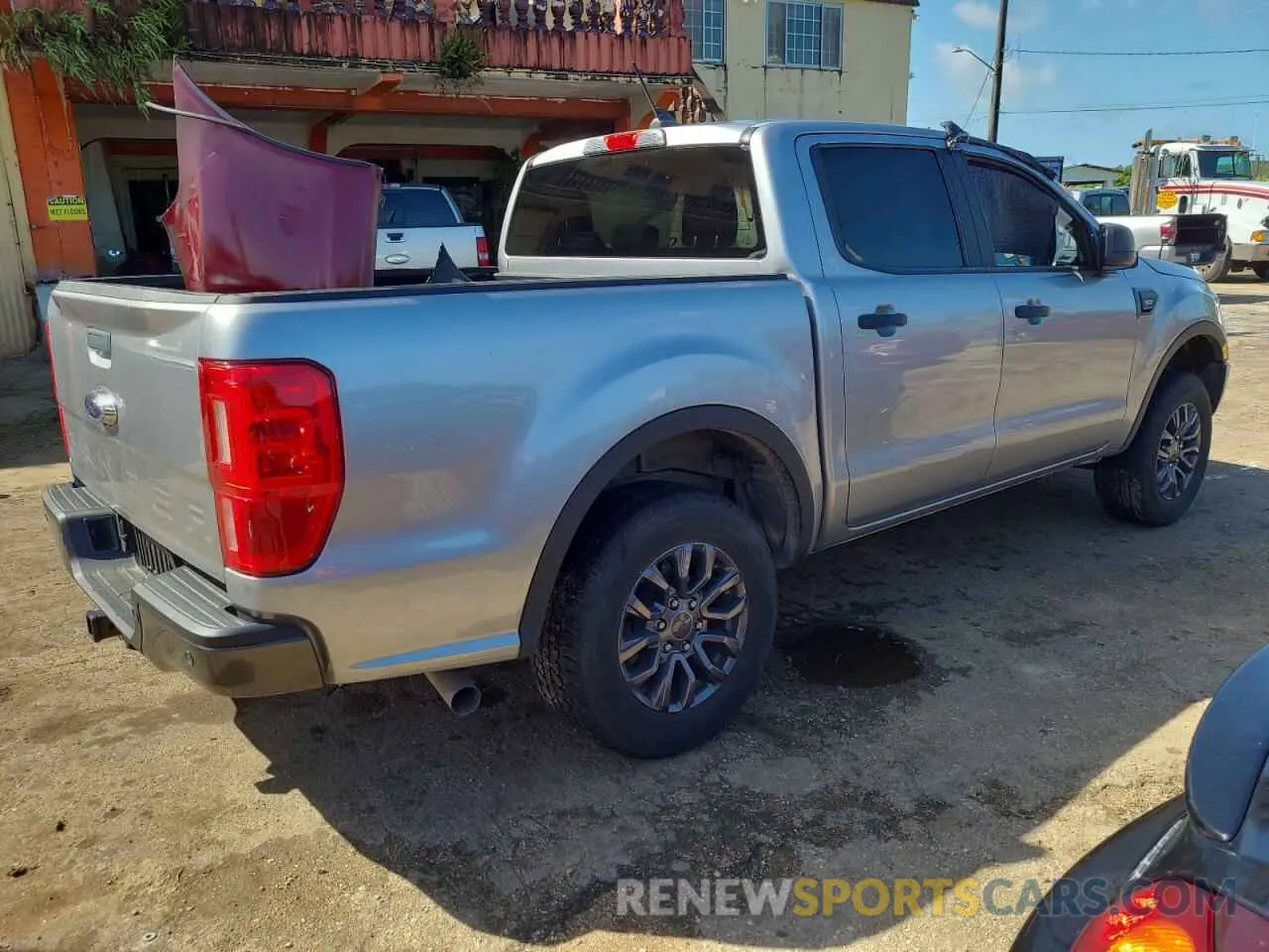 3 fotografías del automóvil dañado 1FTER4FH3NLD47036 FORD RANGER 2022