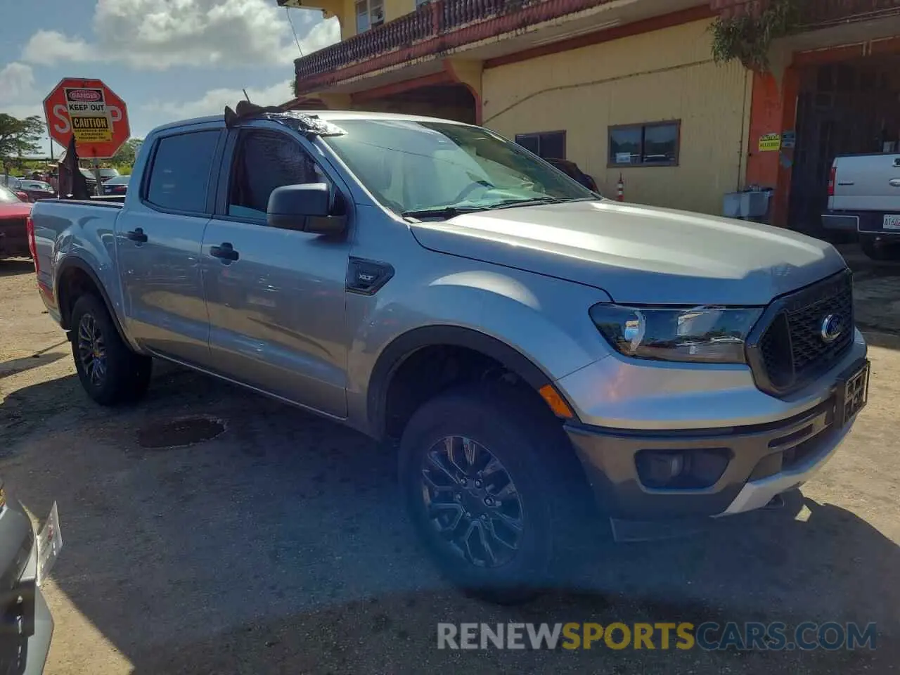 4 fotografías del automóvil dañado 1FTER4FH3NLD47036 FORD RANGER 2022