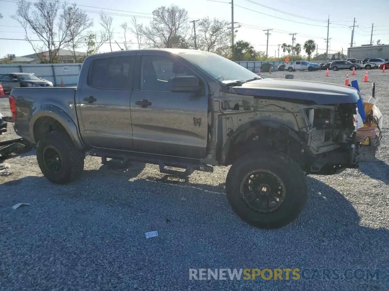4 fotografías del automóvil dañado 1FTER4FH4NLD13378 FORD RANGER 2022