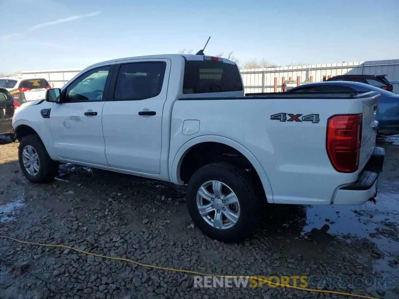 2 fotografías del automóvil dañado 1FTER4FH4NLD44064 FORD RANGER 2022