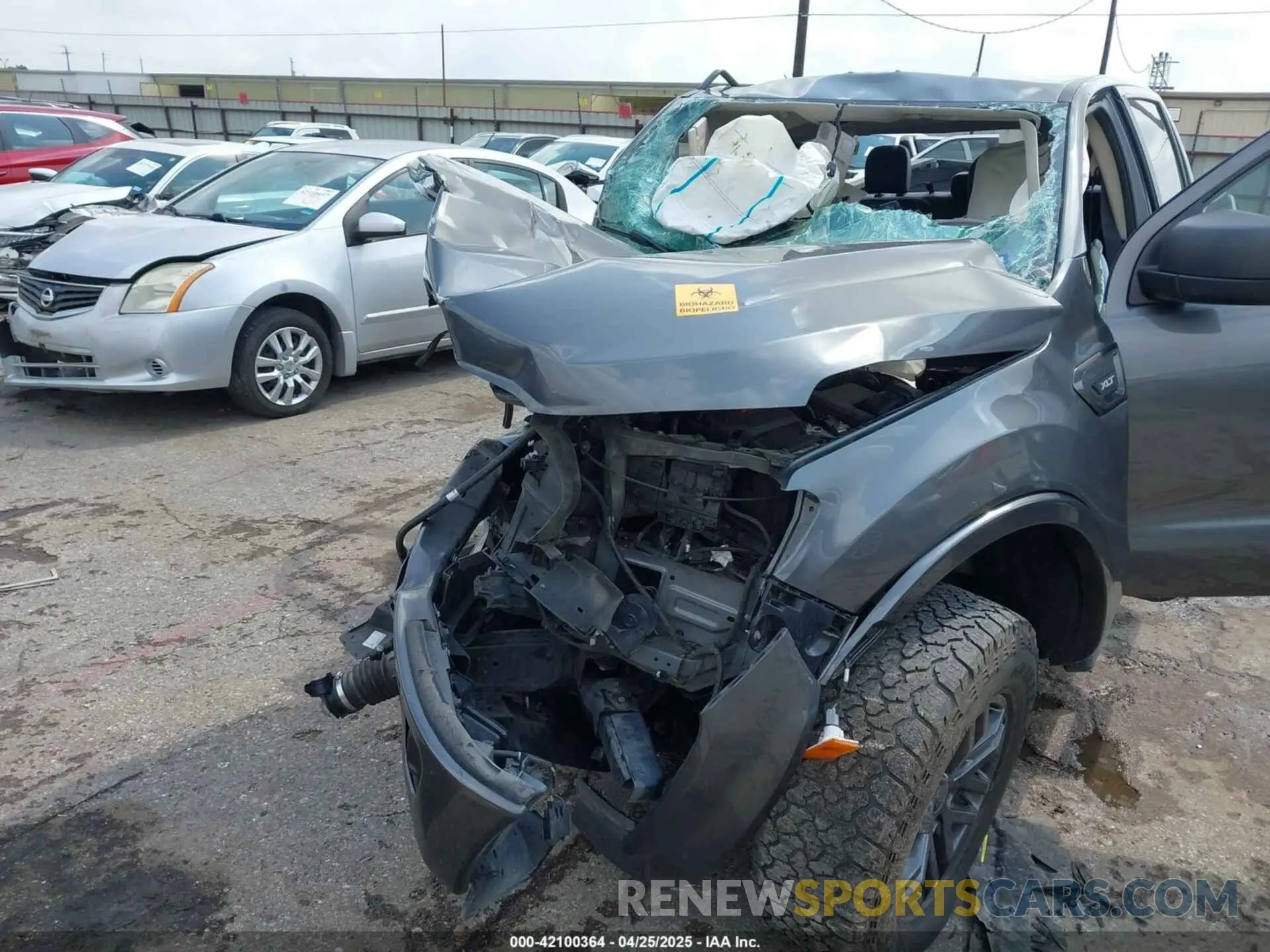 6 fotografías del automóvil dañado 1FTER4FH4NLD51547 FORD RANGER 2022