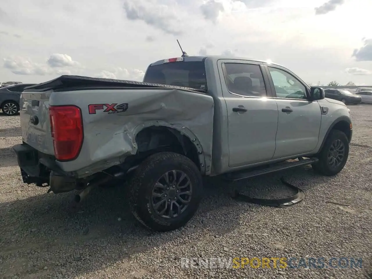 3 fotografías del automóvil dañado 1FTER4FH5NLD00106 FORD RANGER 2022