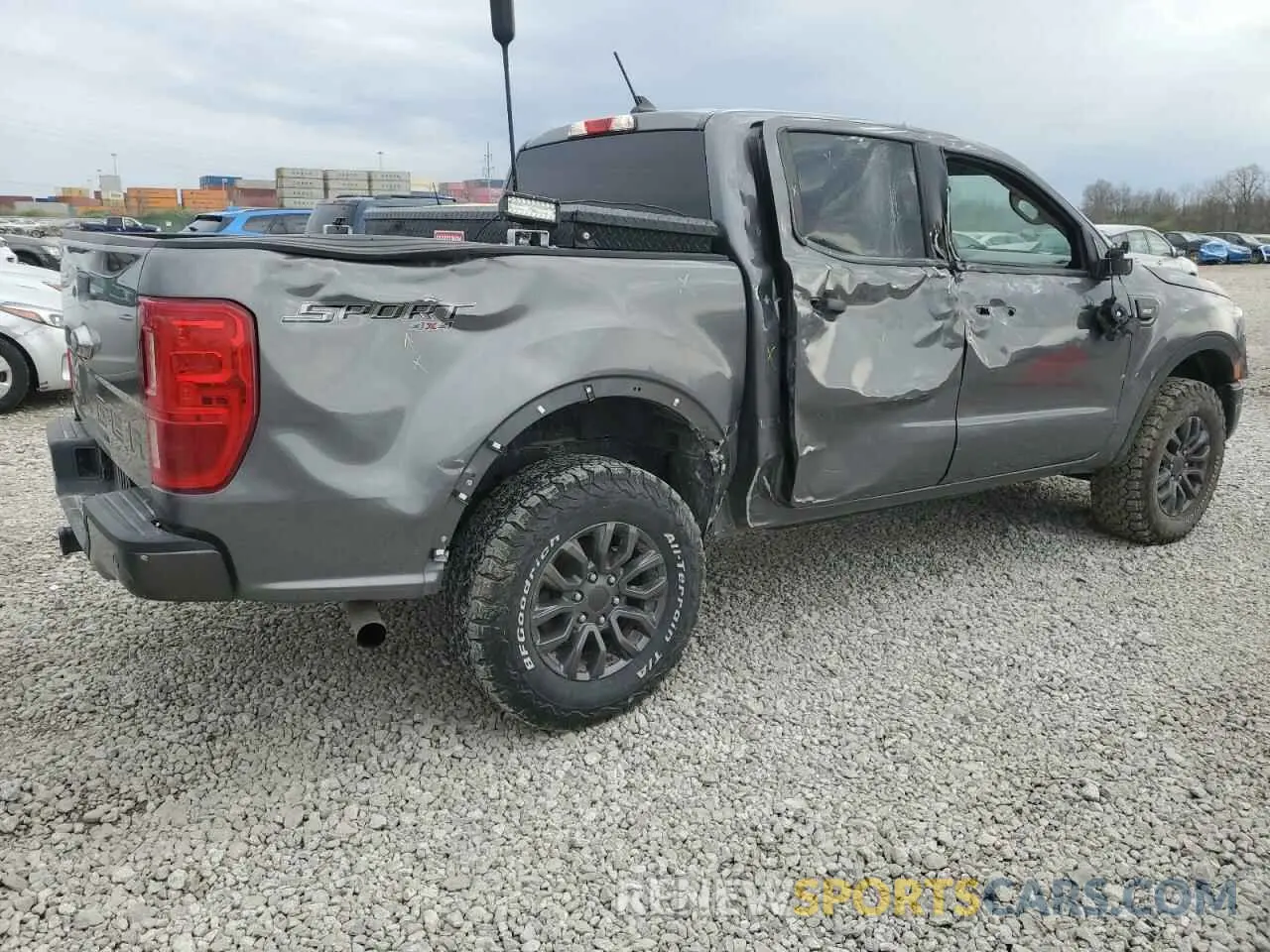 3 fotografías del automóvil dañado 1FTER4FH6NLD15388 FORD RANGER 2022