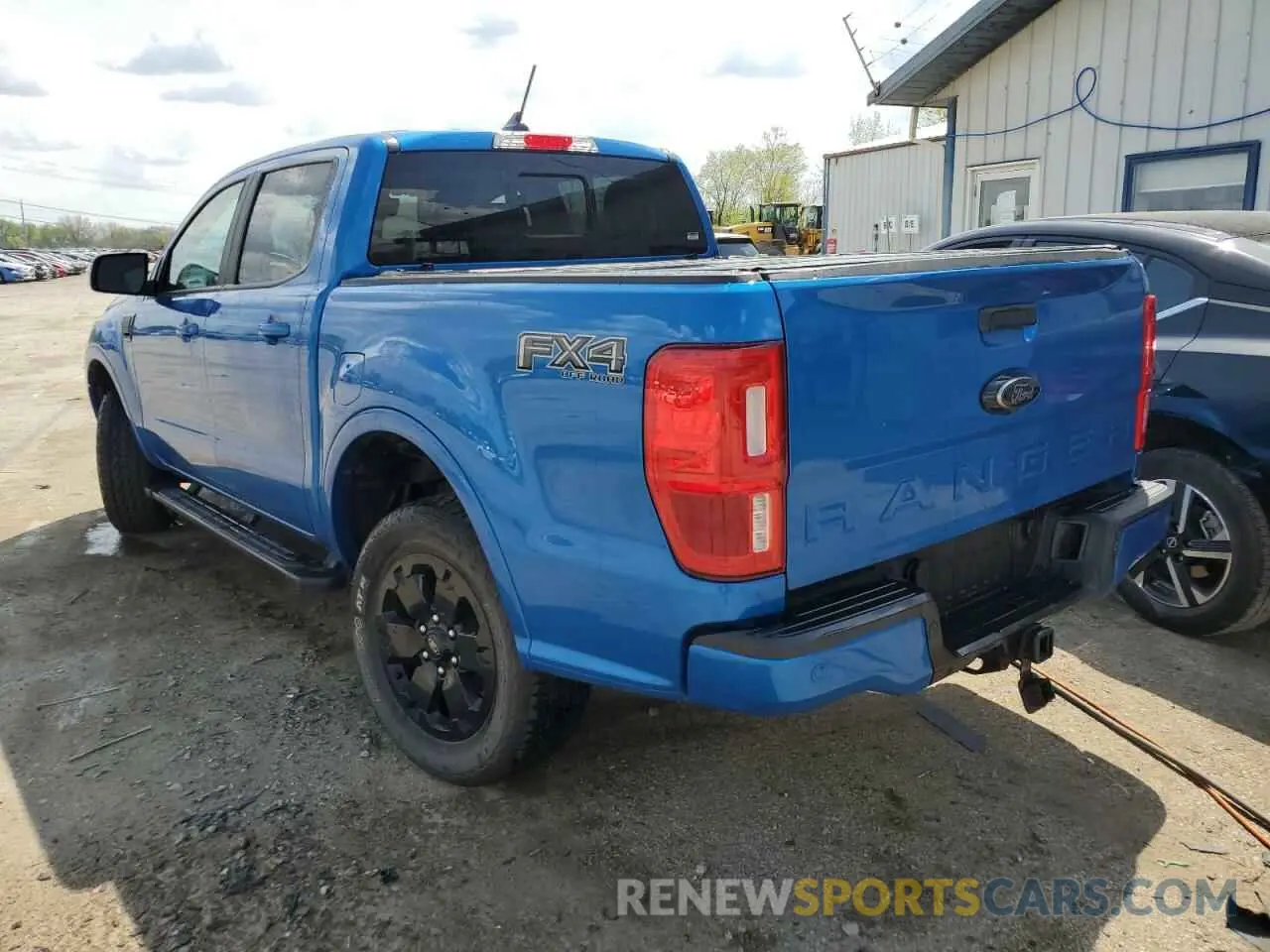 2 fotografías del automóvil dañado 1FTER4FH7NLD00690 FORD RANGER 2022