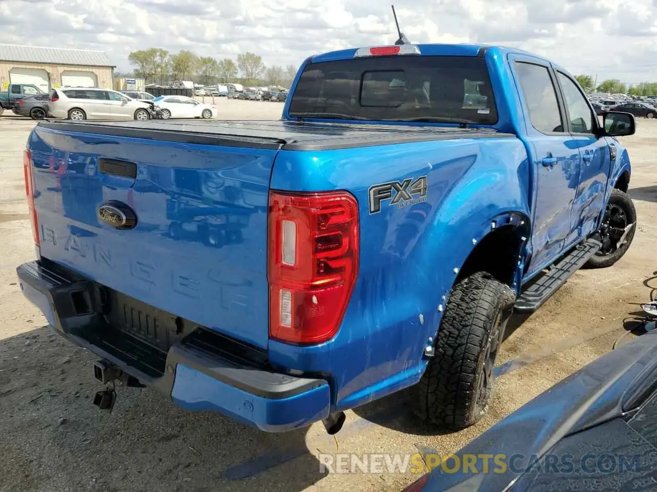 3 fotografías del automóvil dañado 1FTER4FH7NLD00690 FORD RANGER 2022