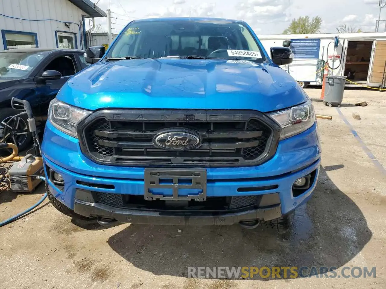 5 fotografías del automóvil dañado 1FTER4FH7NLD00690 FORD RANGER 2022