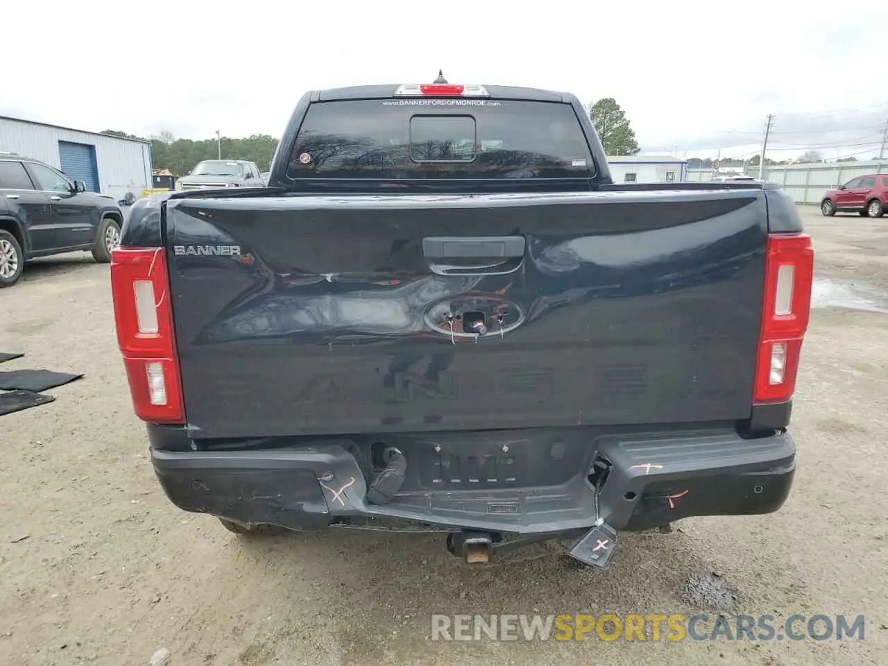 6 fotografías del automóvil dañado 1FTER4FH8NLD34539 FORD RANGER 2022