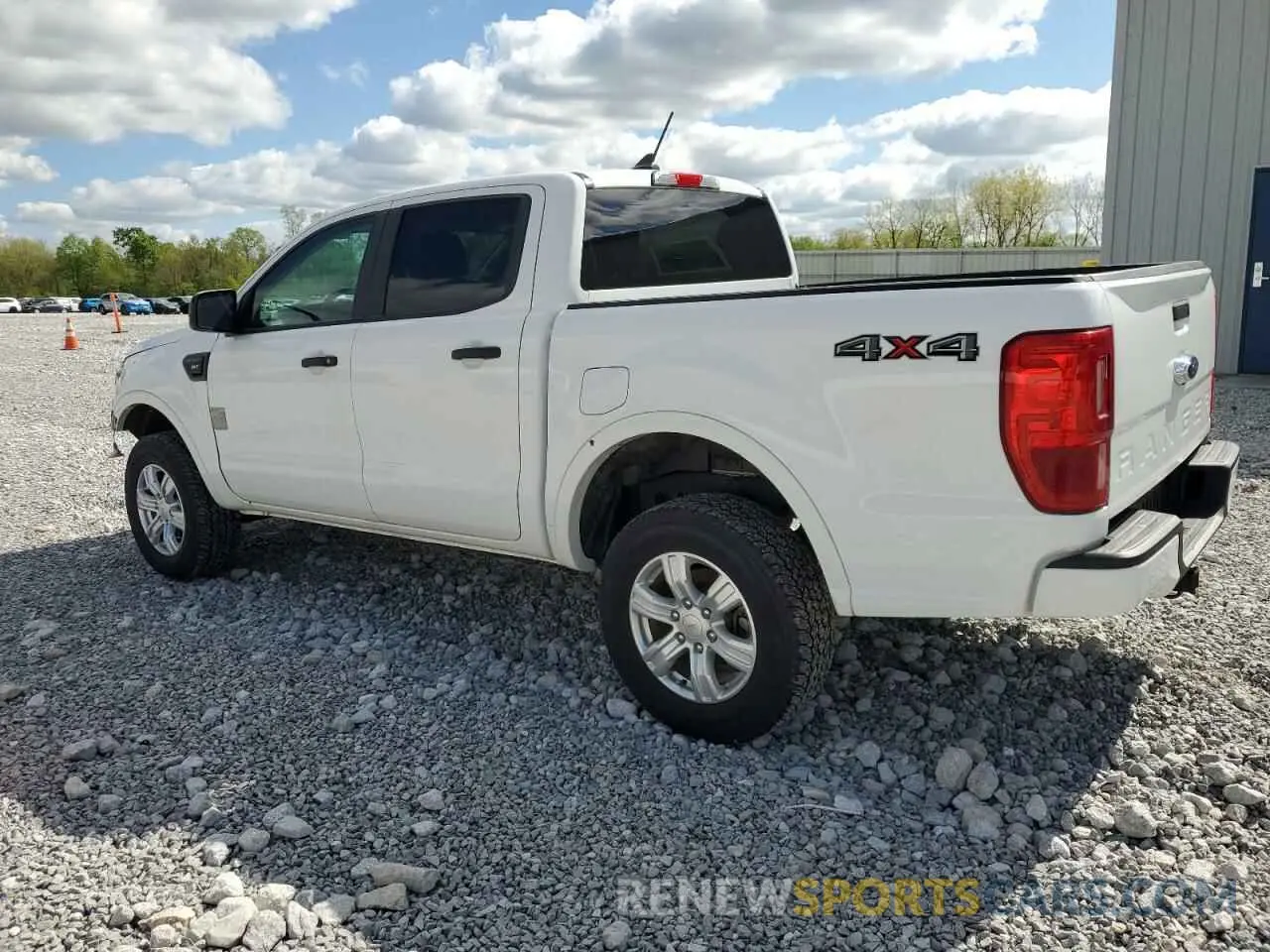 2 fotografías del automóvil dañado 1FTER4FH8NLD44472 FORD RANGER 2022