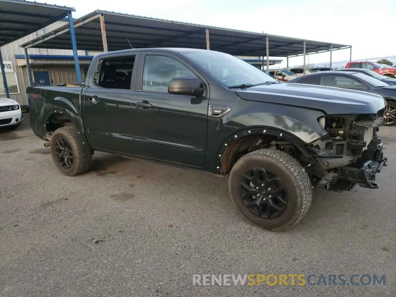 4 fotografías del automóvil dañado 1FTER4FHXNLD36812 FORD RANGER 2022