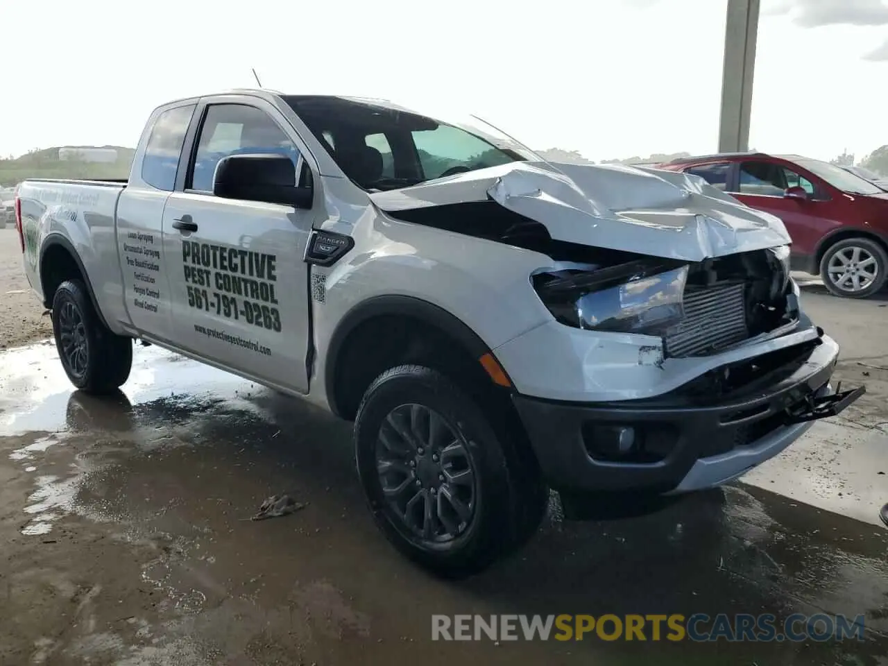 4 fotografías del automóvil dañado 1FTER1EH3PLE04080 FORD RANGER 2023