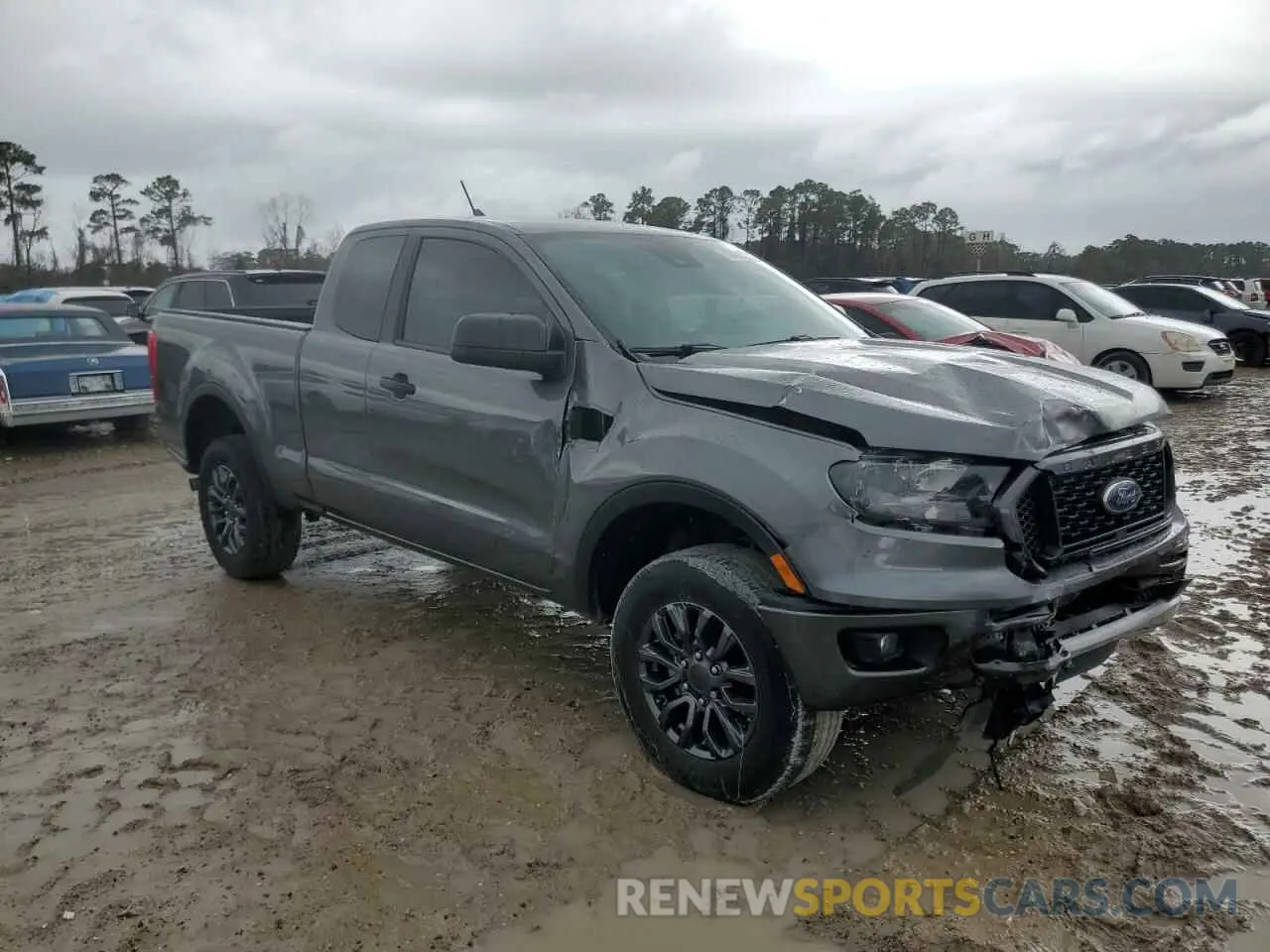 4 fotografías del automóvil dañado 1FTER1EH4PLE30641 FORD RANGER 2023