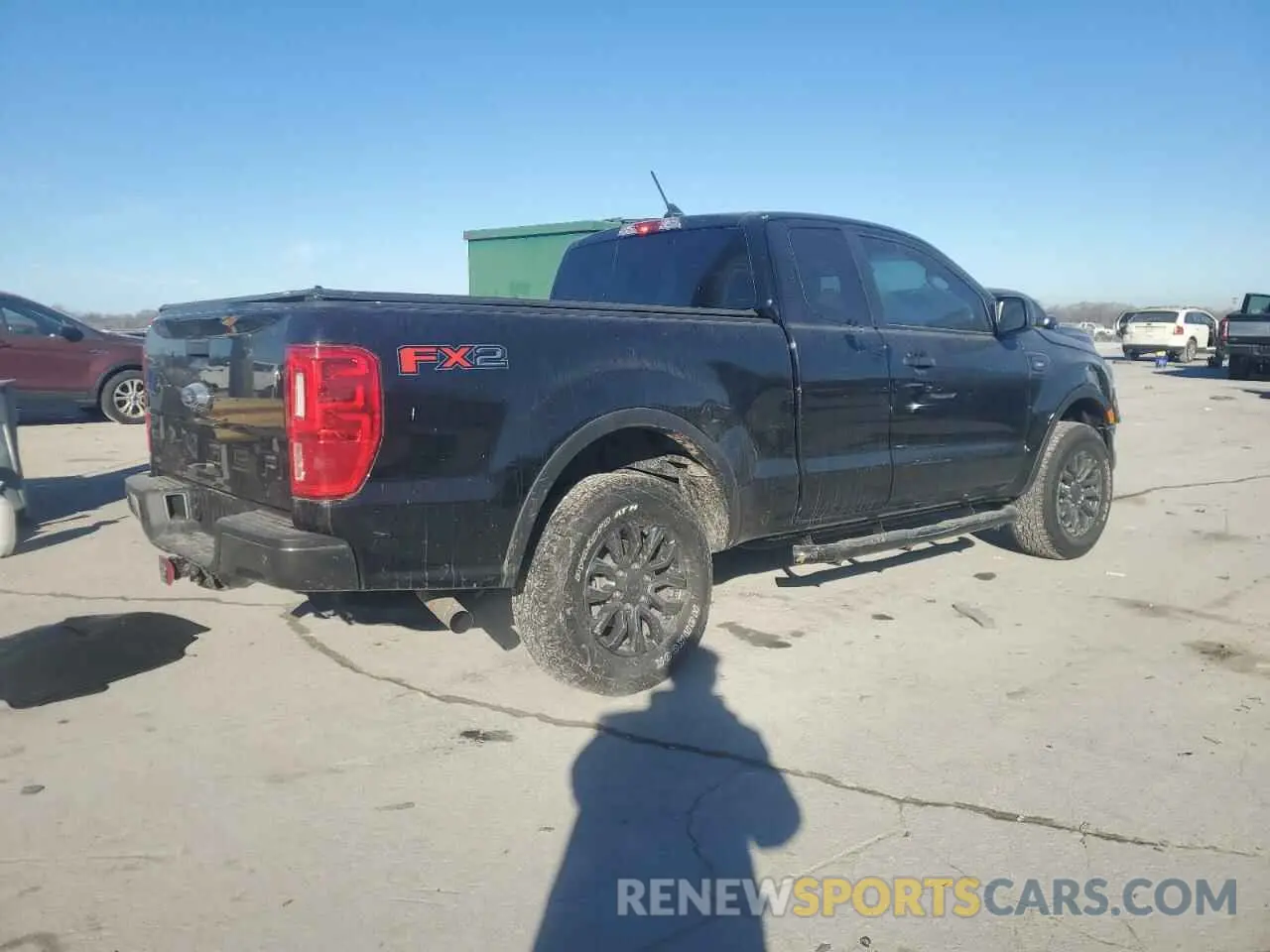 3 fotografías del automóvil dañado 1FTER1EH5PLE27019 FORD RANGER 2023