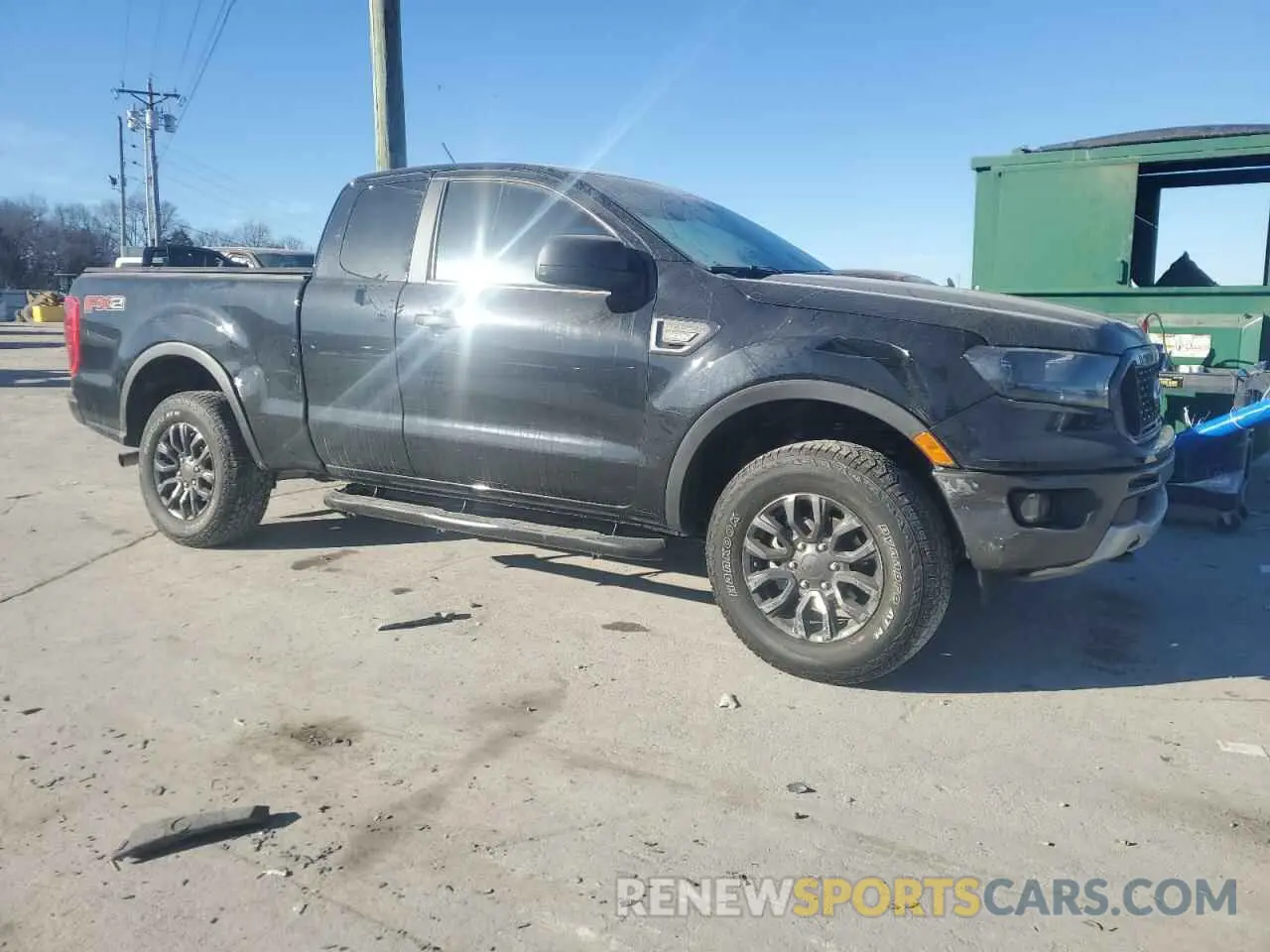 4 fotografías del automóvil dañado 1FTER1EH5PLE27019 FORD RANGER 2023