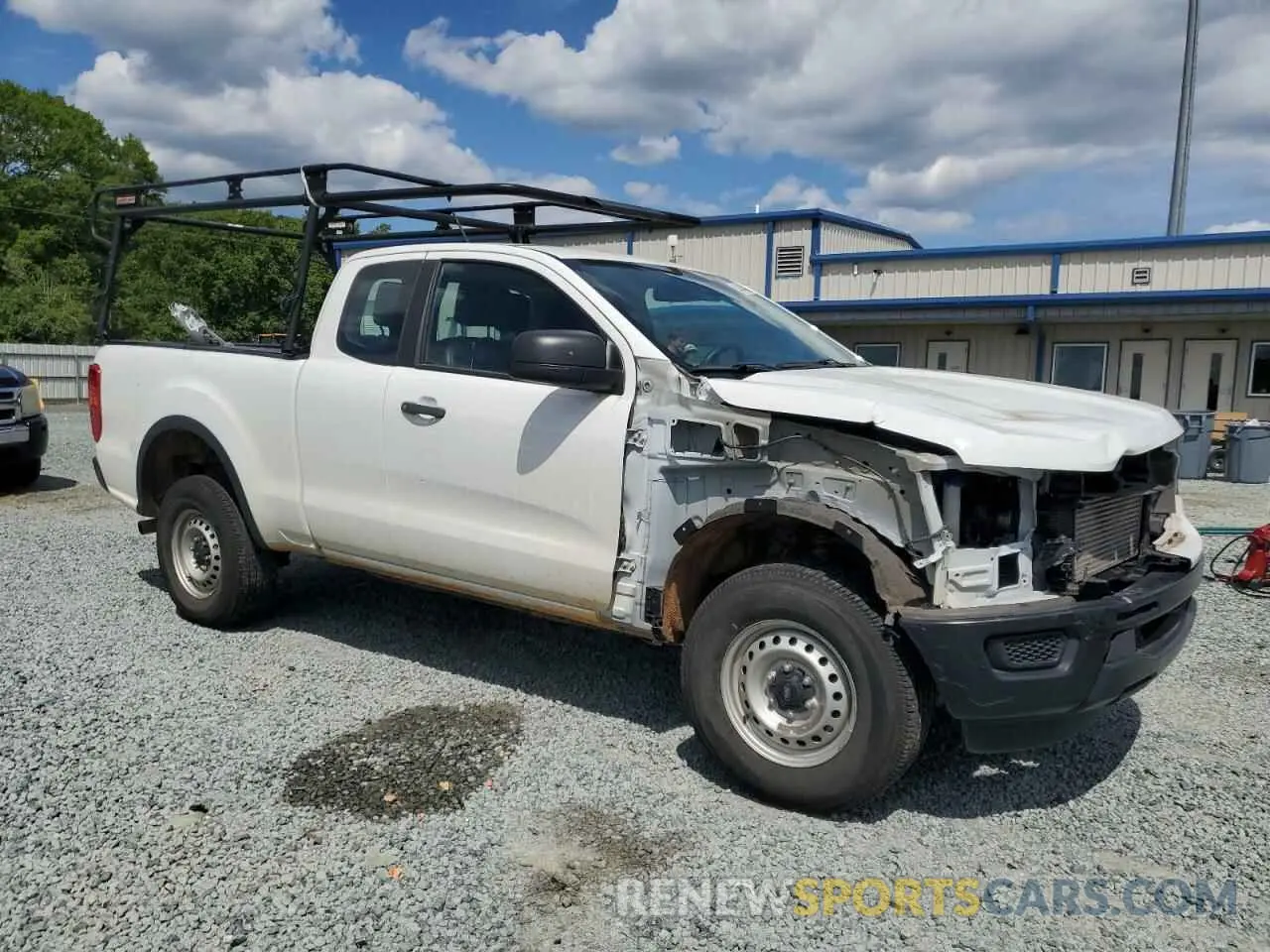 4 fotografías del automóvil dañado 1FTER1EH8PLE05760 FORD RANGER 2023