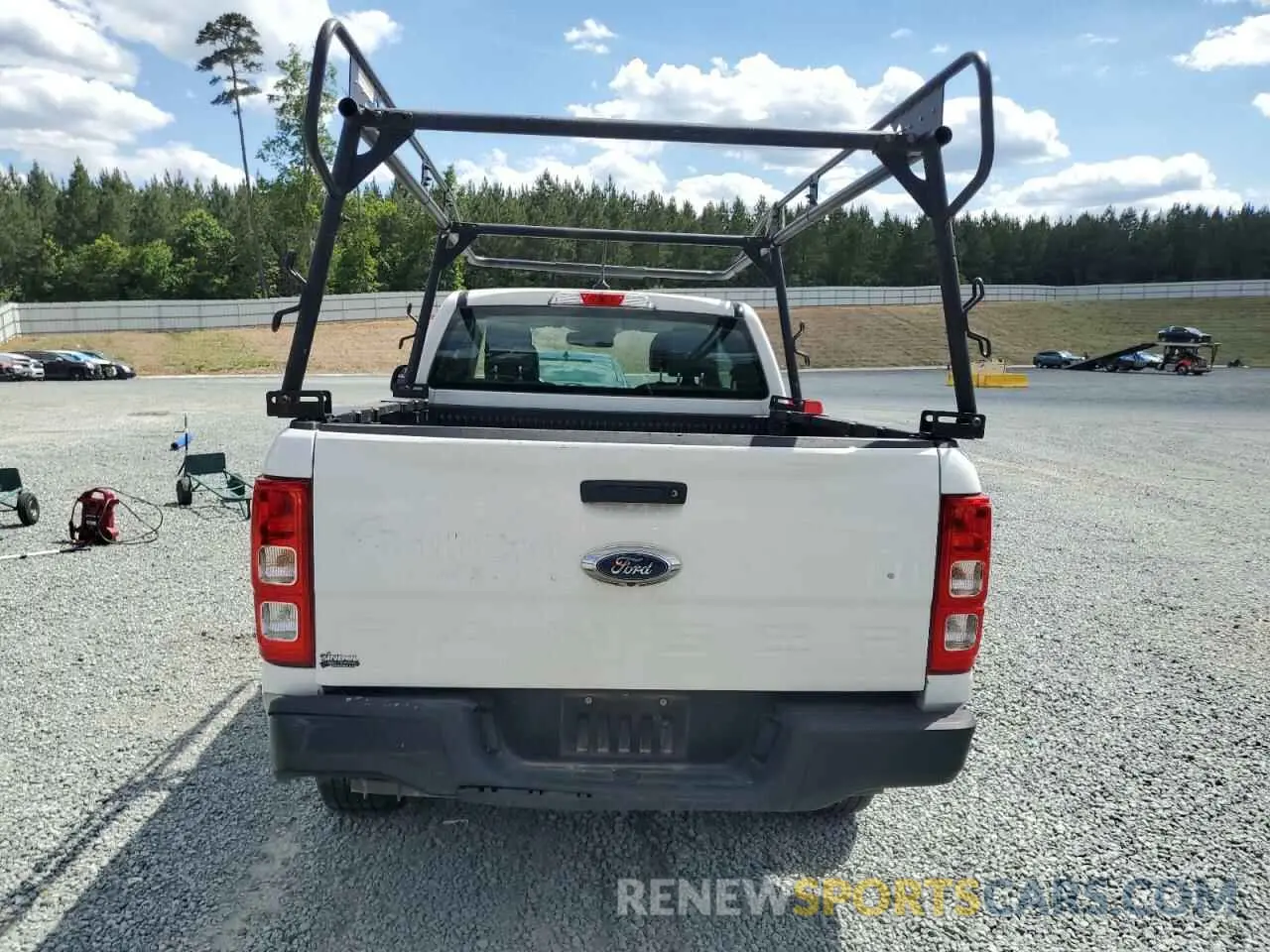 6 fotografías del automóvil dañado 1FTER1EH8PLE05760 FORD RANGER 2023