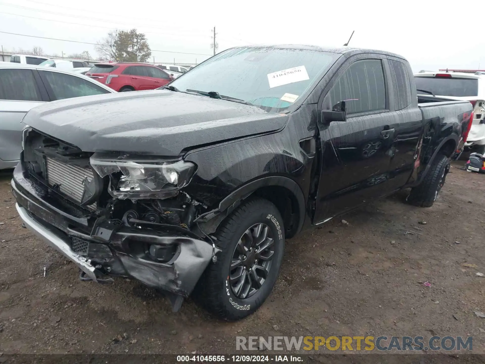2 fotografías del automóvil dañado 1FTER1FH3PLE28927 FORD RANGER 2023