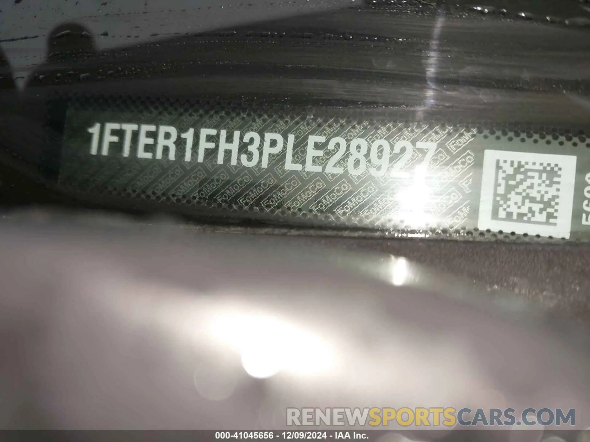 9 fotografías del automóvil dañado 1FTER1FH3PLE28927 FORD RANGER 2023