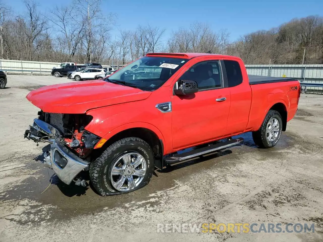 1 fotografías del automóvil dañado 1FTER1FH4PLE14728 FORD RANGER 2023