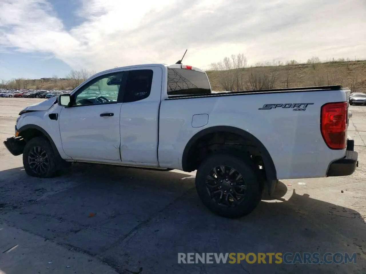 2 fotografías del automóvil dañado 1FTER1FH5PLE16004 FORD RANGER 2023