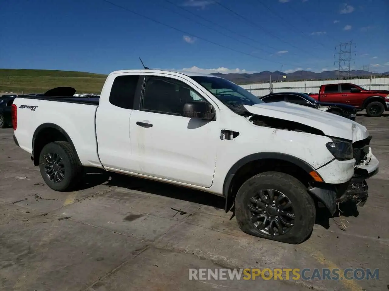 4 fotografías del automóvil dañado 1FTER1FH5PLE16004 FORD RANGER 2023