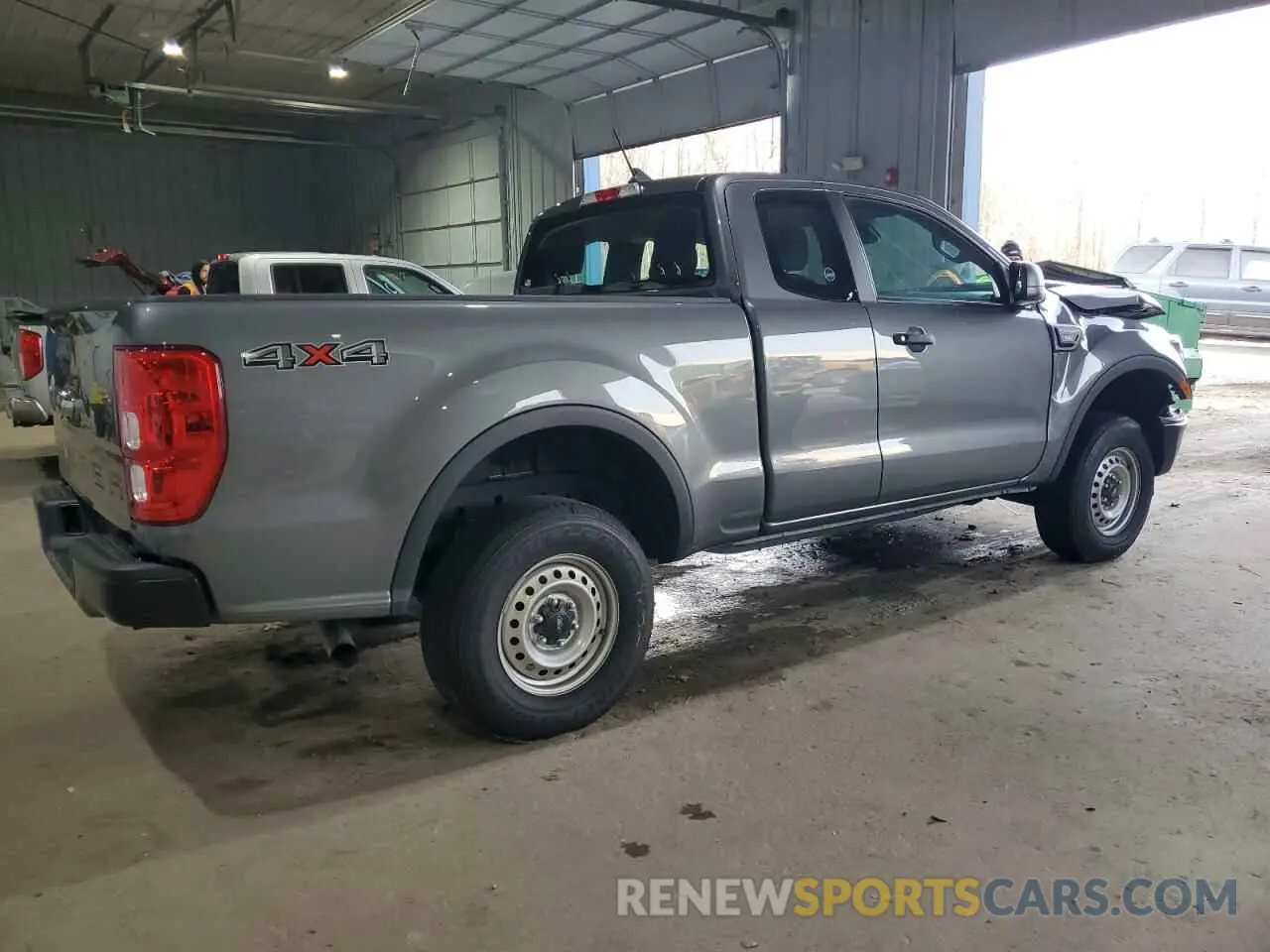 3 fotografías del automóvil dañado 1FTER1FH8PLE14022 FORD RANGER 2023