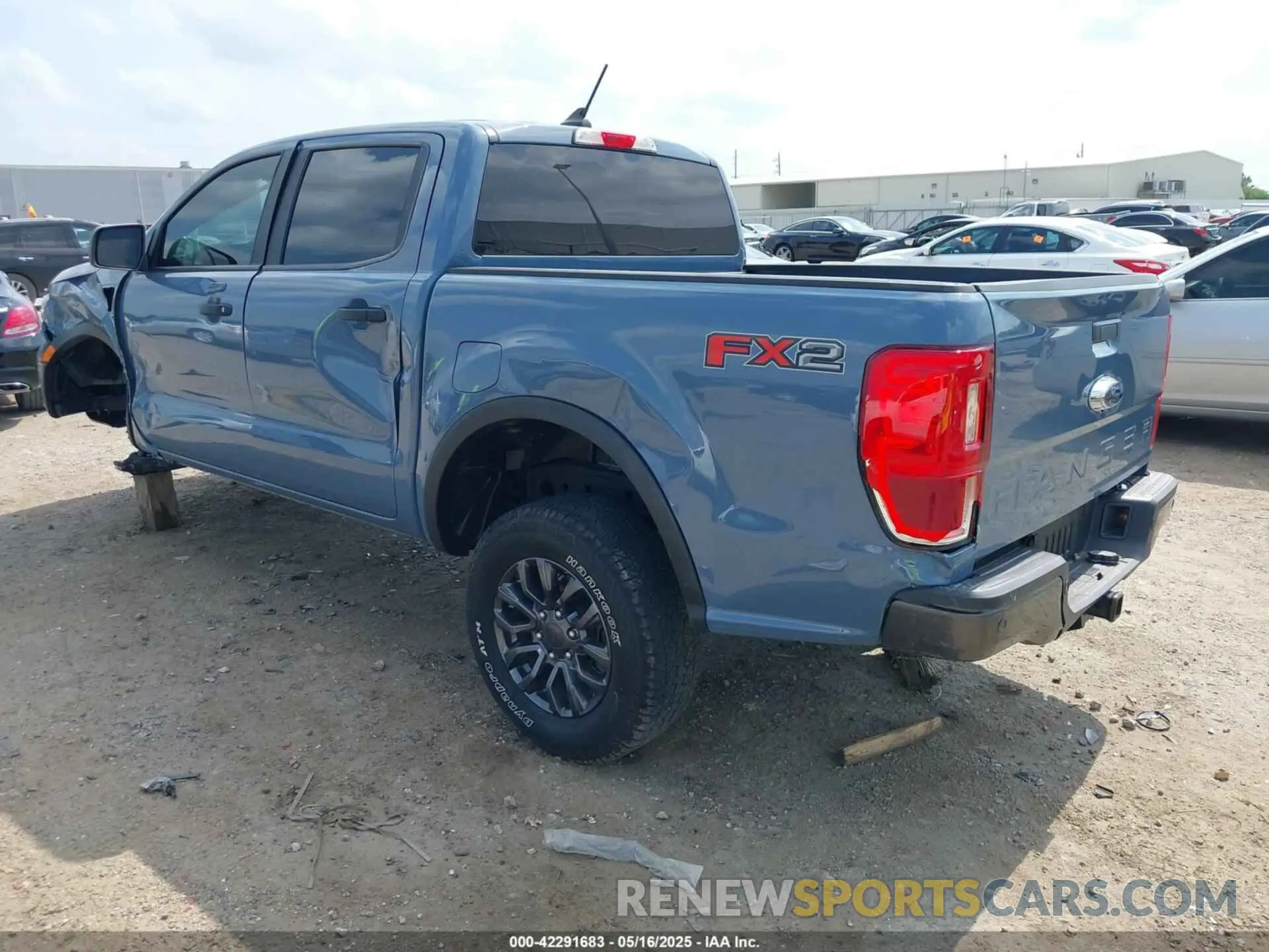 3 fotografías del automóvil dañado 1FTER4EH0PLE31187 FORD RANGER 2023