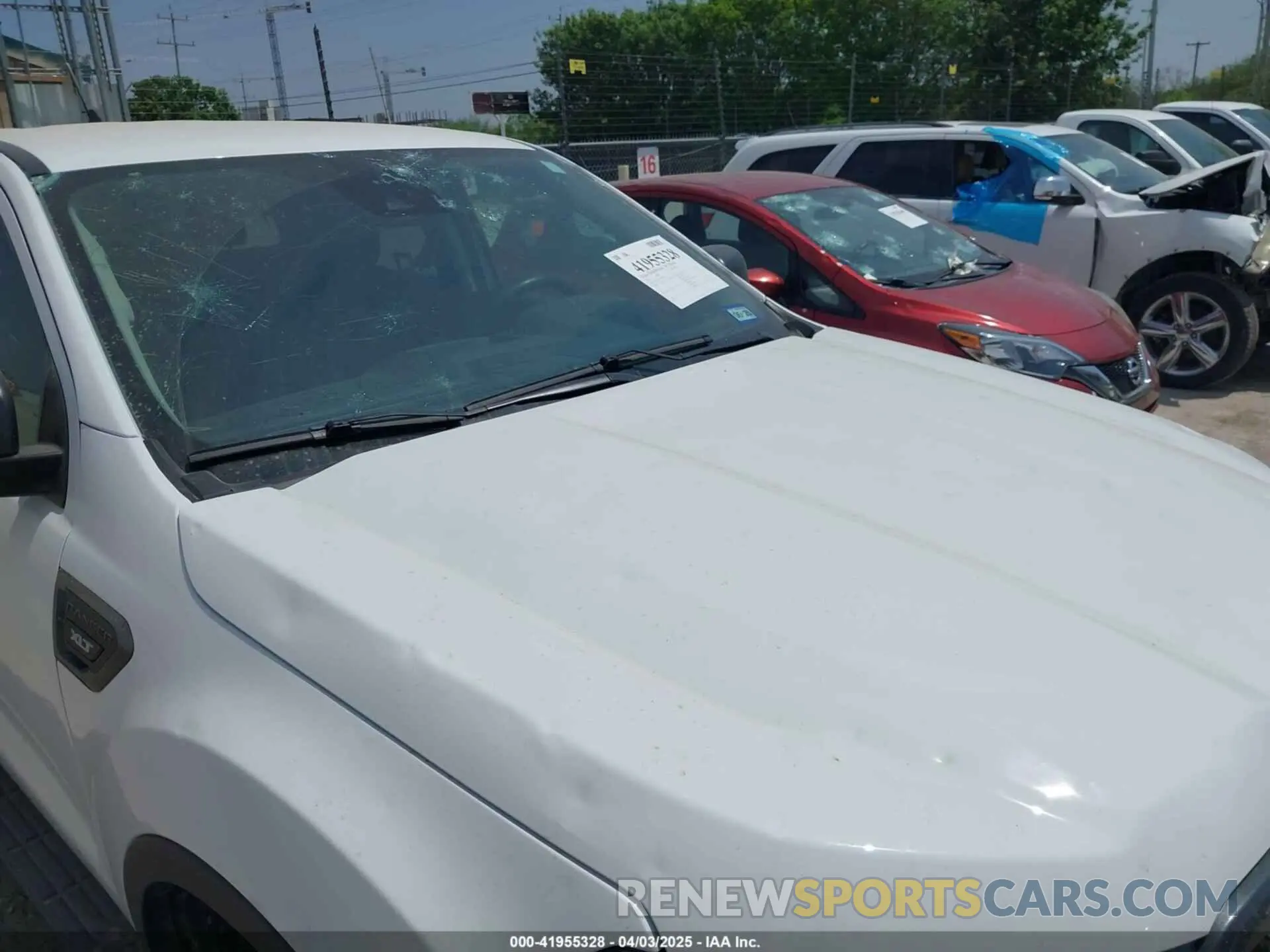 6 fotografías del automóvil dañado 1FTER4EH1PLE28153 FORD RANGER 2023