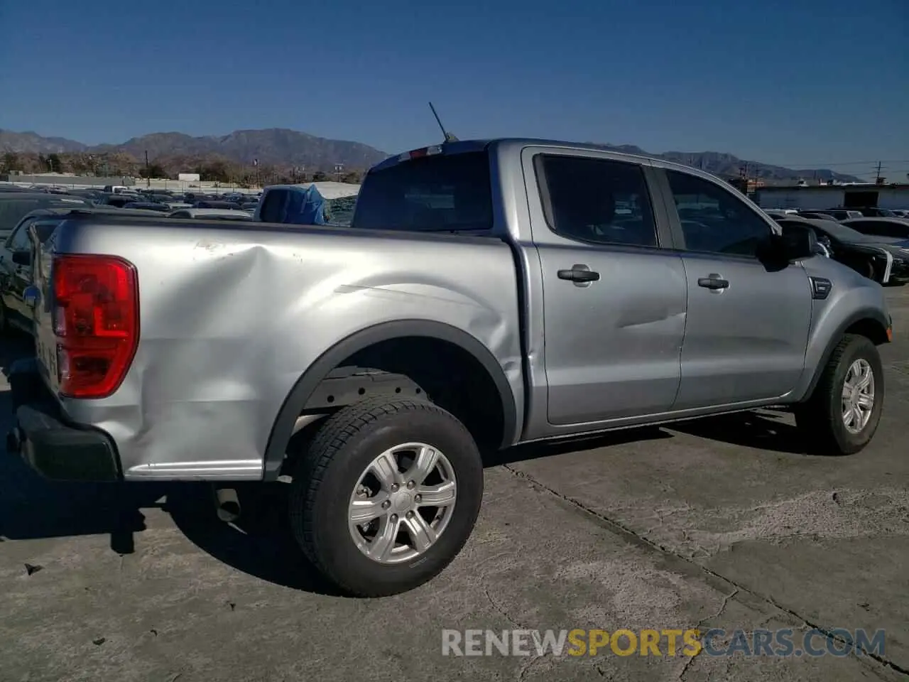 3 fotografías del automóvil dañado 1FTER4EH2PLE26234 FORD RANGER 2023