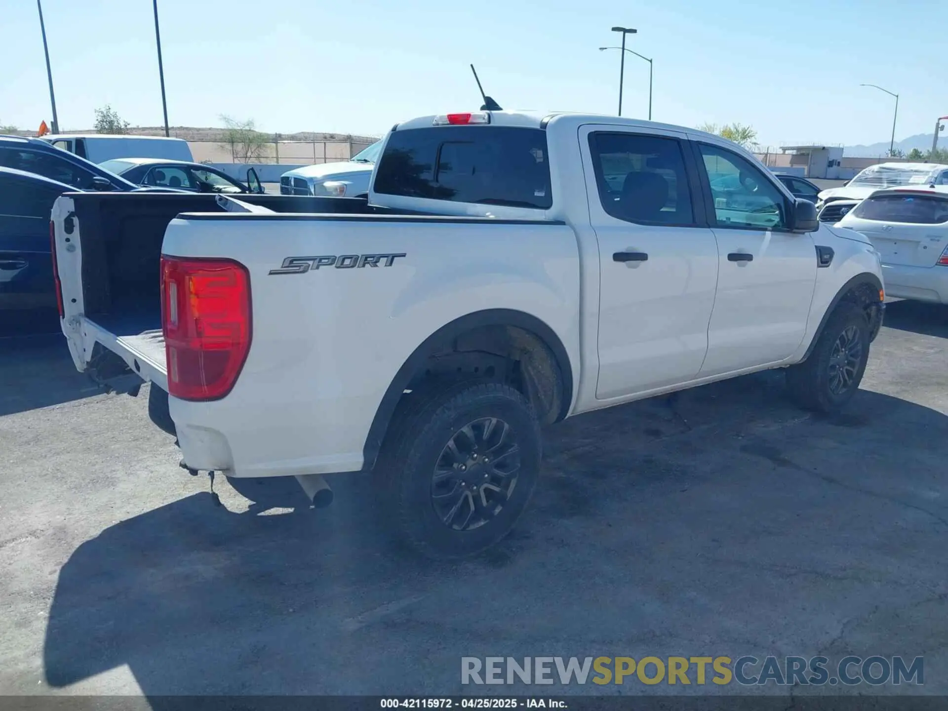 4 fotografías del automóvil dañado 1FTER4EH3PLE17297 FORD RANGER 2023