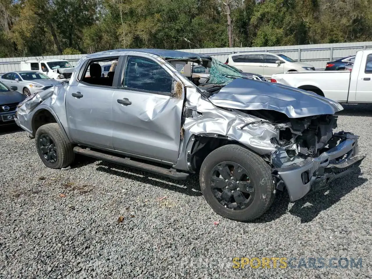 4 fotografías del automóvil dañado 1FTER4EH3PLE30437 FORD RANGER 2023
