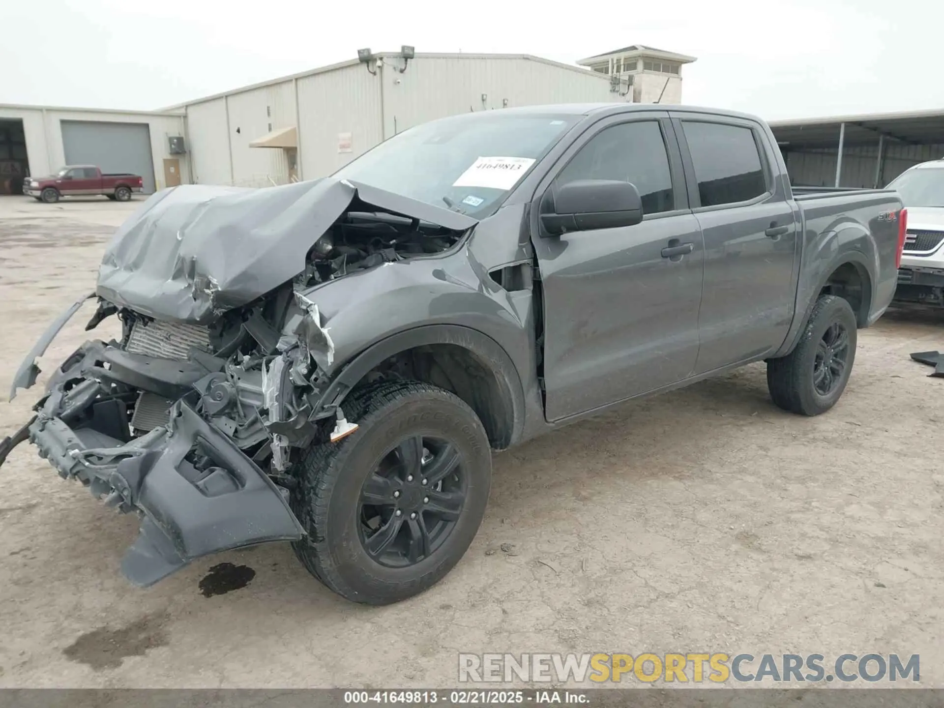 2 fotografías del automóvil dañado 1FTER4EH3PLE34388 FORD RANGER 2023