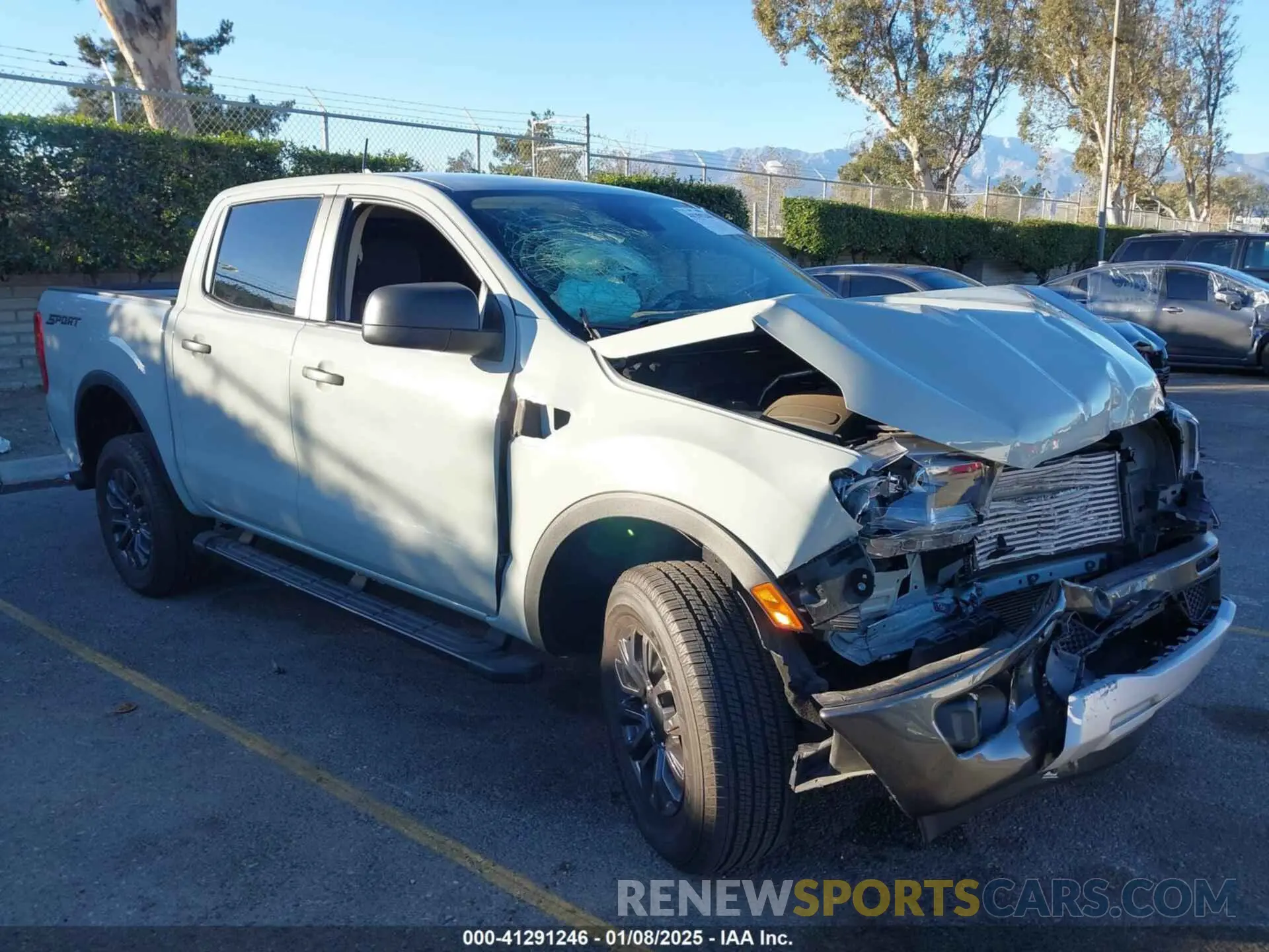 1 fotografías del automóvil dañado 1FTER4EH6PLE02485 FORD RANGER 2023