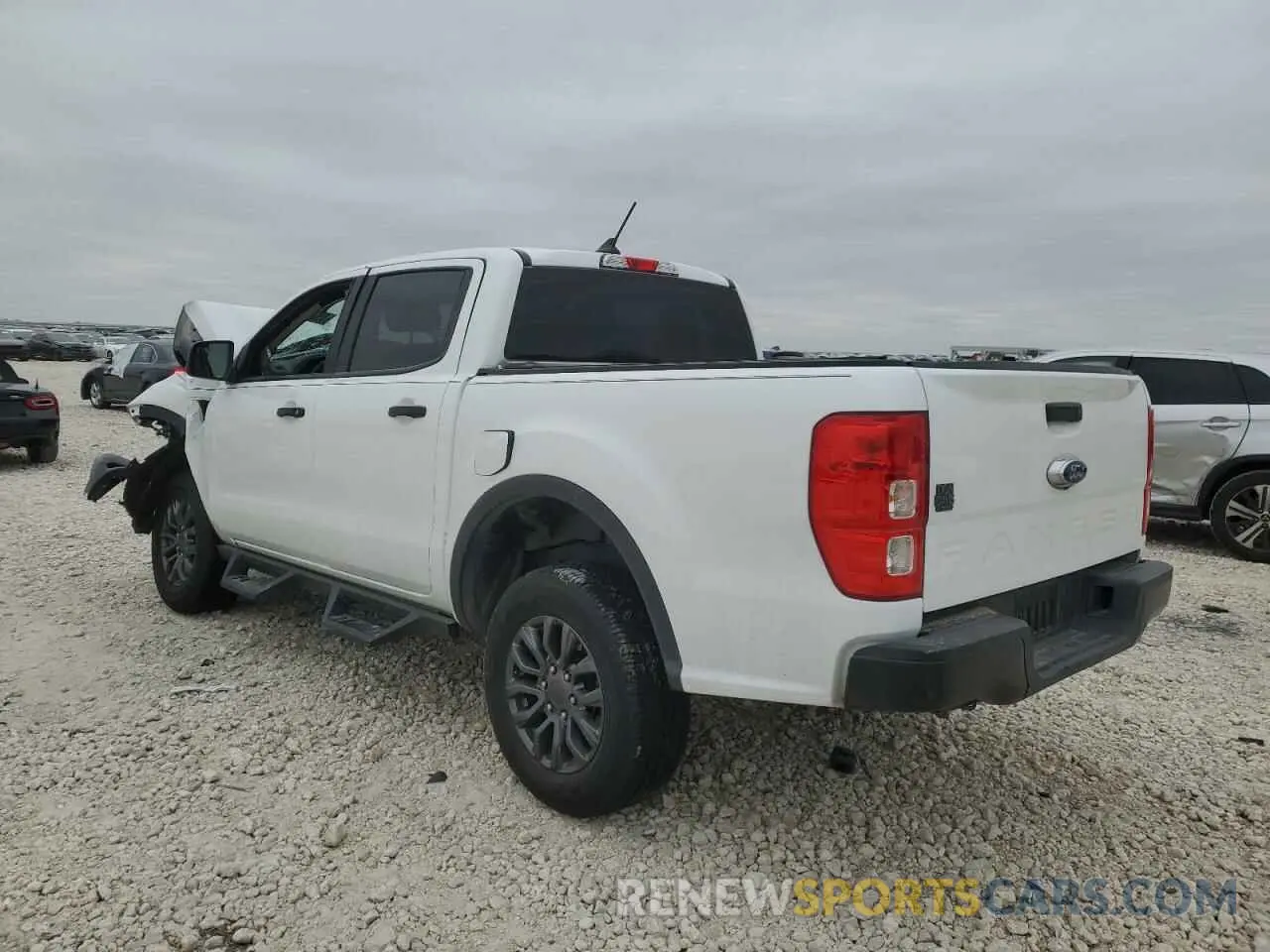 2 fotografías del automóvil dañado 1FTER4EH6PLE32375 FORD RANGER 2023