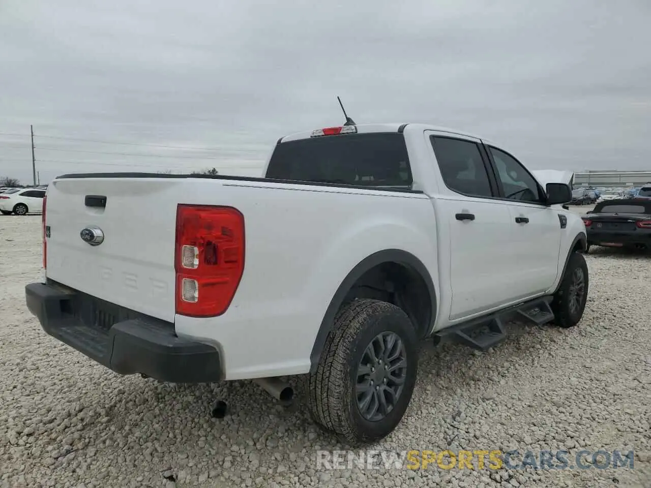 3 fotografías del automóvil dañado 1FTER4EH6PLE32375 FORD RANGER 2023