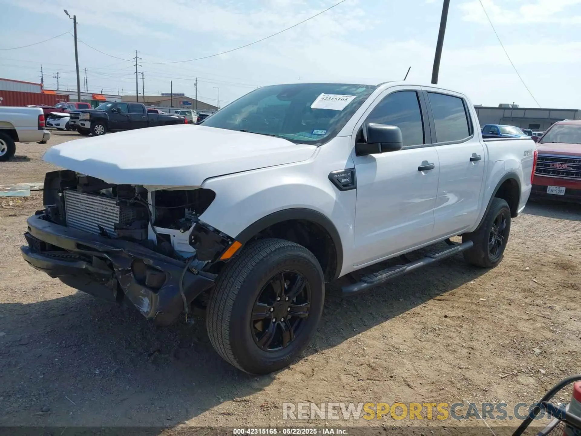 2 fotografías del automóvil dañado 1FTER4EH9PLE34217 FORD RANGER 2023