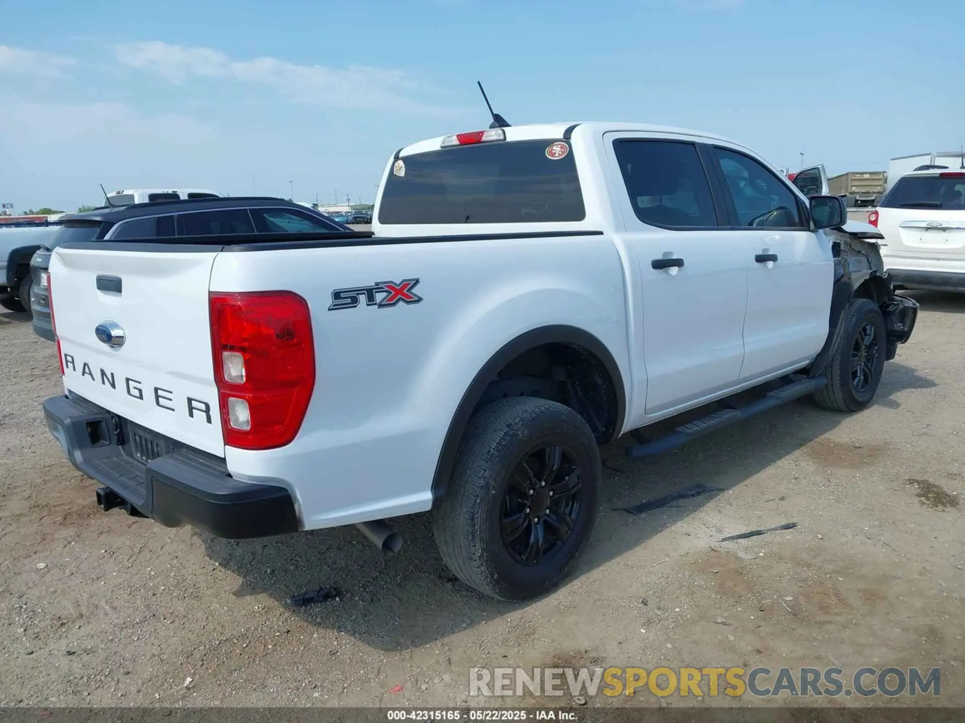 4 fotografías del automóvil dañado 1FTER4EH9PLE34217 FORD RANGER 2023