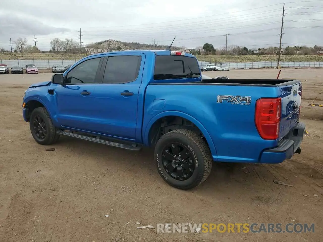 2 fotografías del automóvil dañado 1FTER4FH3PLE07822 FORD RANGER 2023