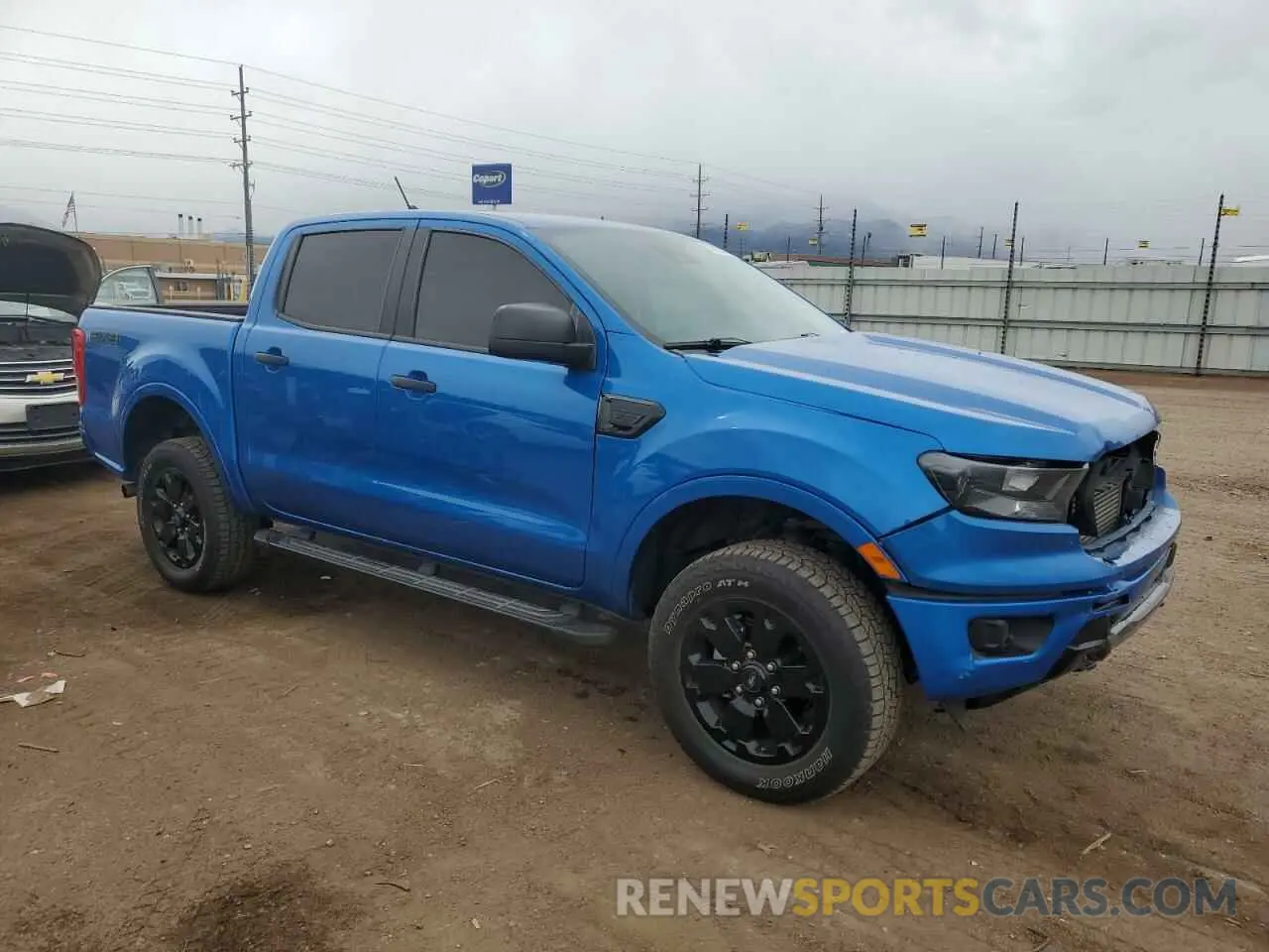 4 fotografías del automóvil dañado 1FTER4FH3PLE07822 FORD RANGER 2023
