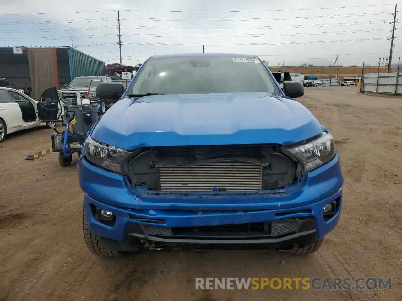 5 fotografías del automóvil dañado 1FTER4FH3PLE07822 FORD RANGER 2023